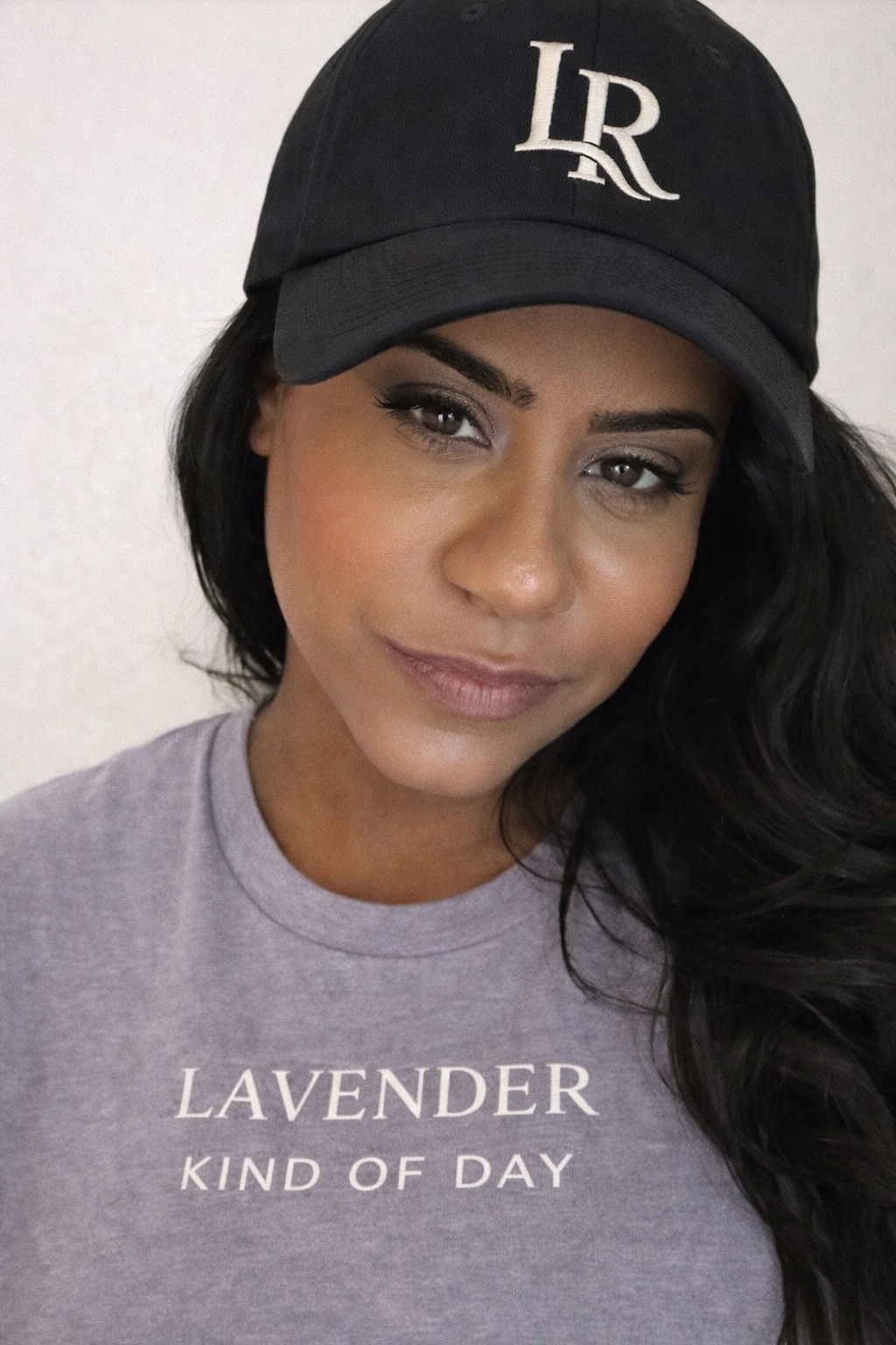 Black Lavender Legacy cap with embroidered LR 880